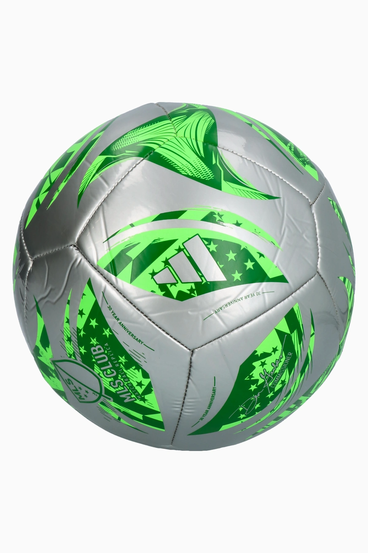Piłka adidas MLS 2025 Club rozmiar 3 - Srebrny