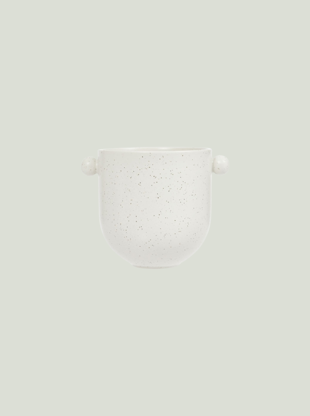 Naczynie Donica Saga Pot Offwhite – niska OYOY Living
