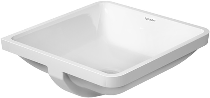 Duravit Starck 3 umywalka 43x43 cm podblatowa kwadratowa biała 0305430000
