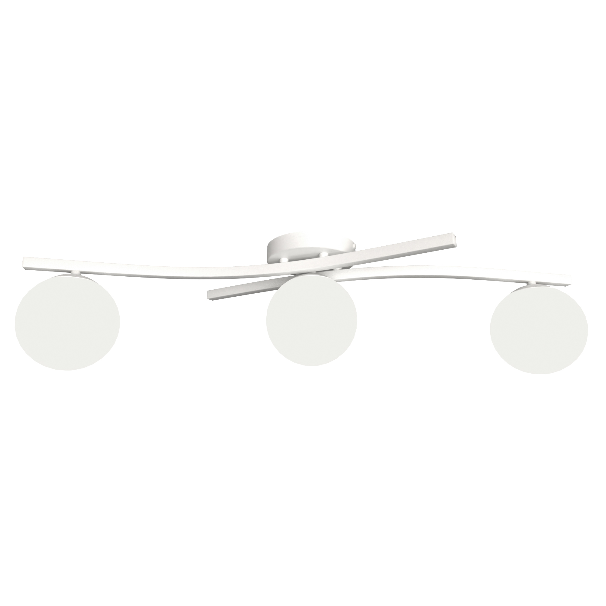 Emibig Opus lampa podsufitowa 3x10 W biała 1392/3