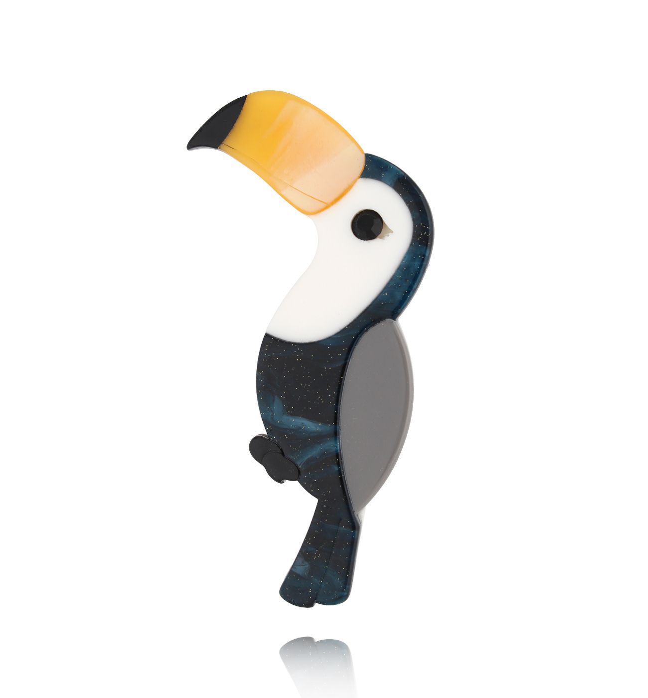 Broszka z tukanem Toucan BRZA0069 - By Dziubeka