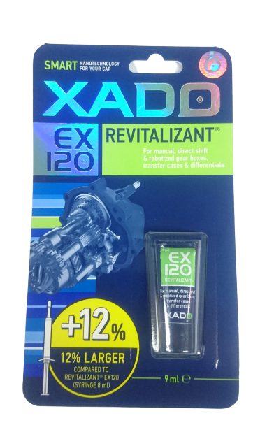 XADO EX120 DO MANUALNYCH SKRZYŃ BIEGÓW/REDUKTORÓW 9ML - Petrostar