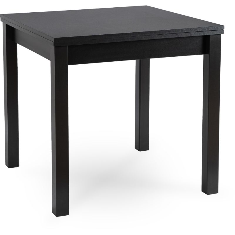 Stół Kwadratowy Max 80-160 cm Mebel Elite Rozkładany Czarny 1 szt