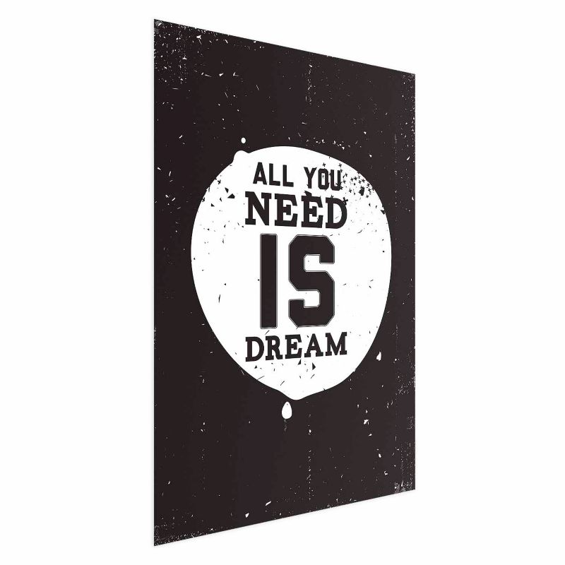 Plakat Artgeist All you need 29,7x42 cm bez ramy 1 szt