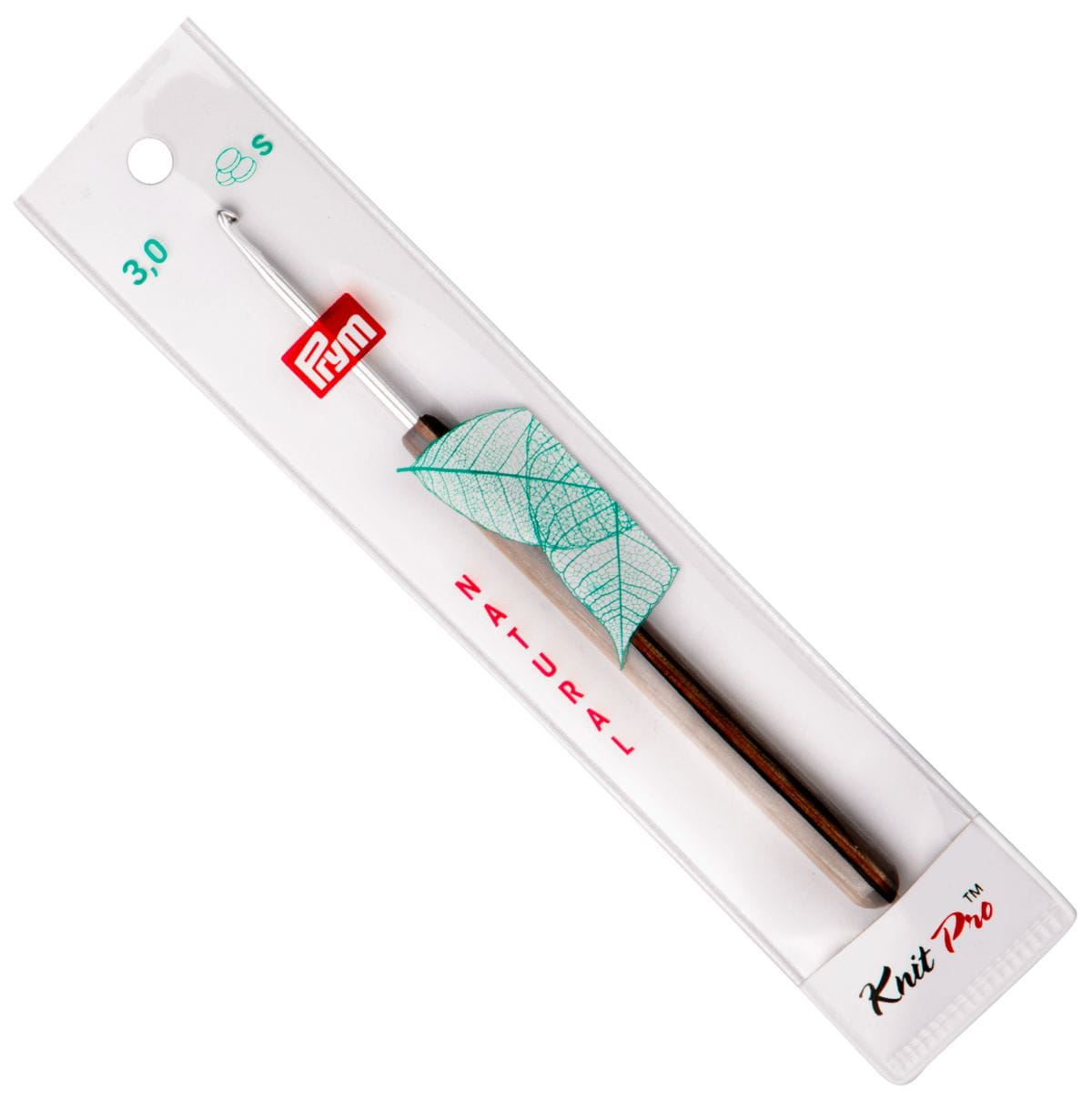 3,0 MM PRYM SZYDEŁKO Z DREWNIANĄ RĄCZKĄ 223502