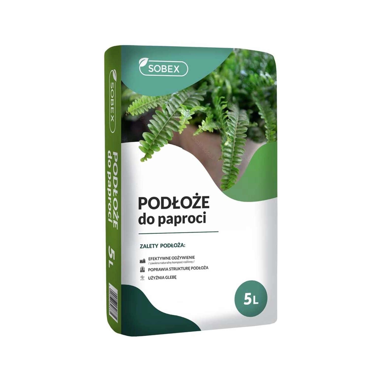 Sobex Podłoże do paproci - 5 l
