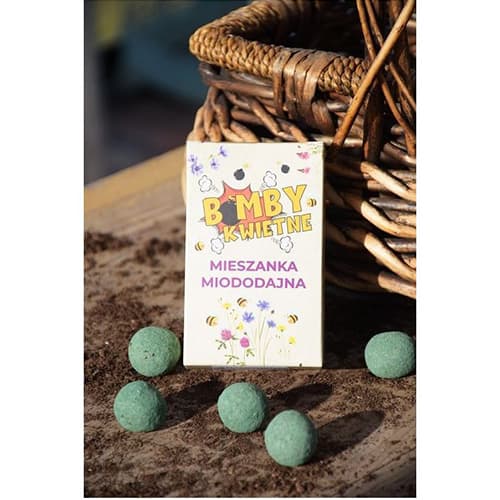 1 pac, Bombe florale pentru albine, mix multicolor - Semințe: Mod de ambalare: 5 buc