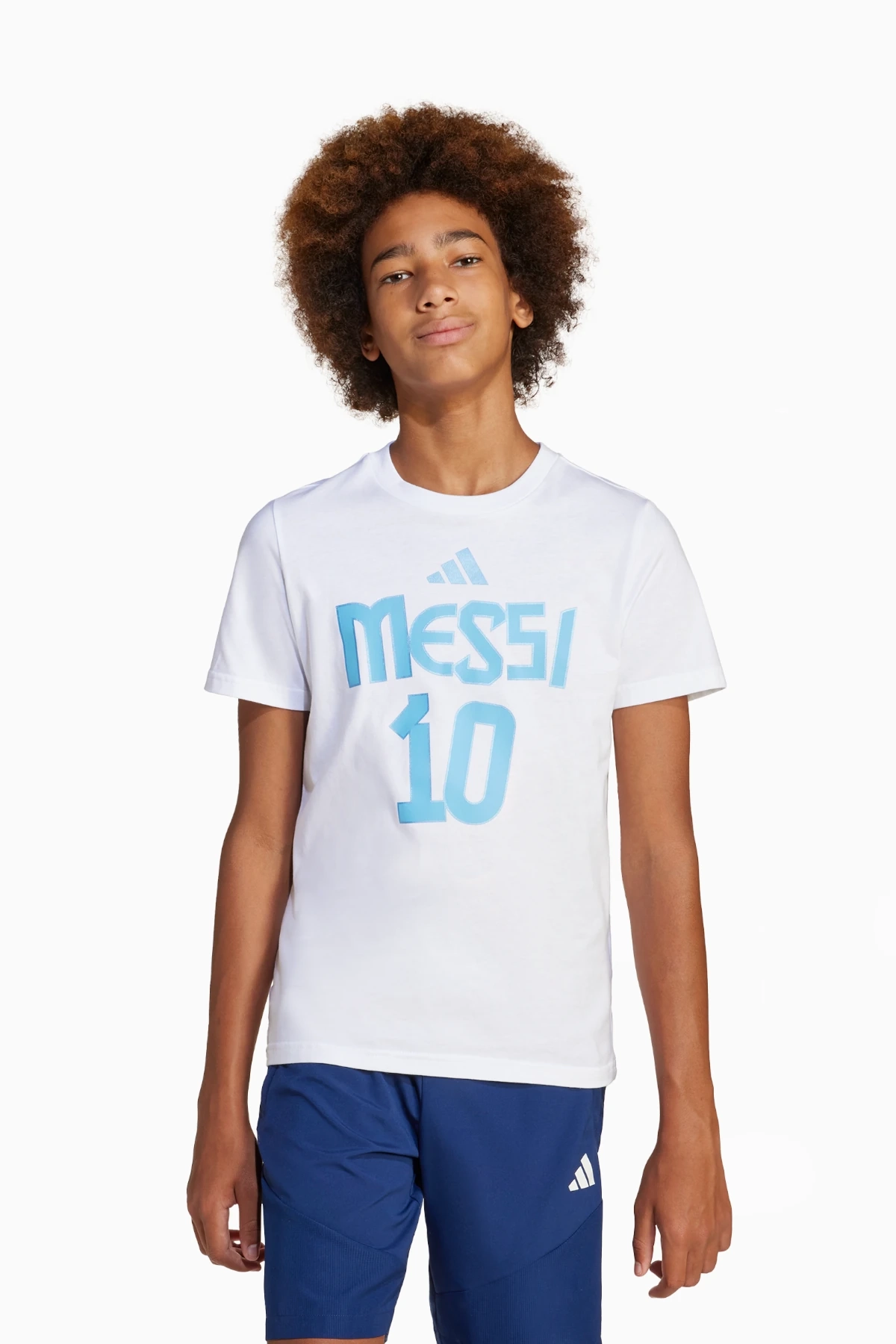 Koszulka adidas Messi Name and Number Graphic Junior - Biały