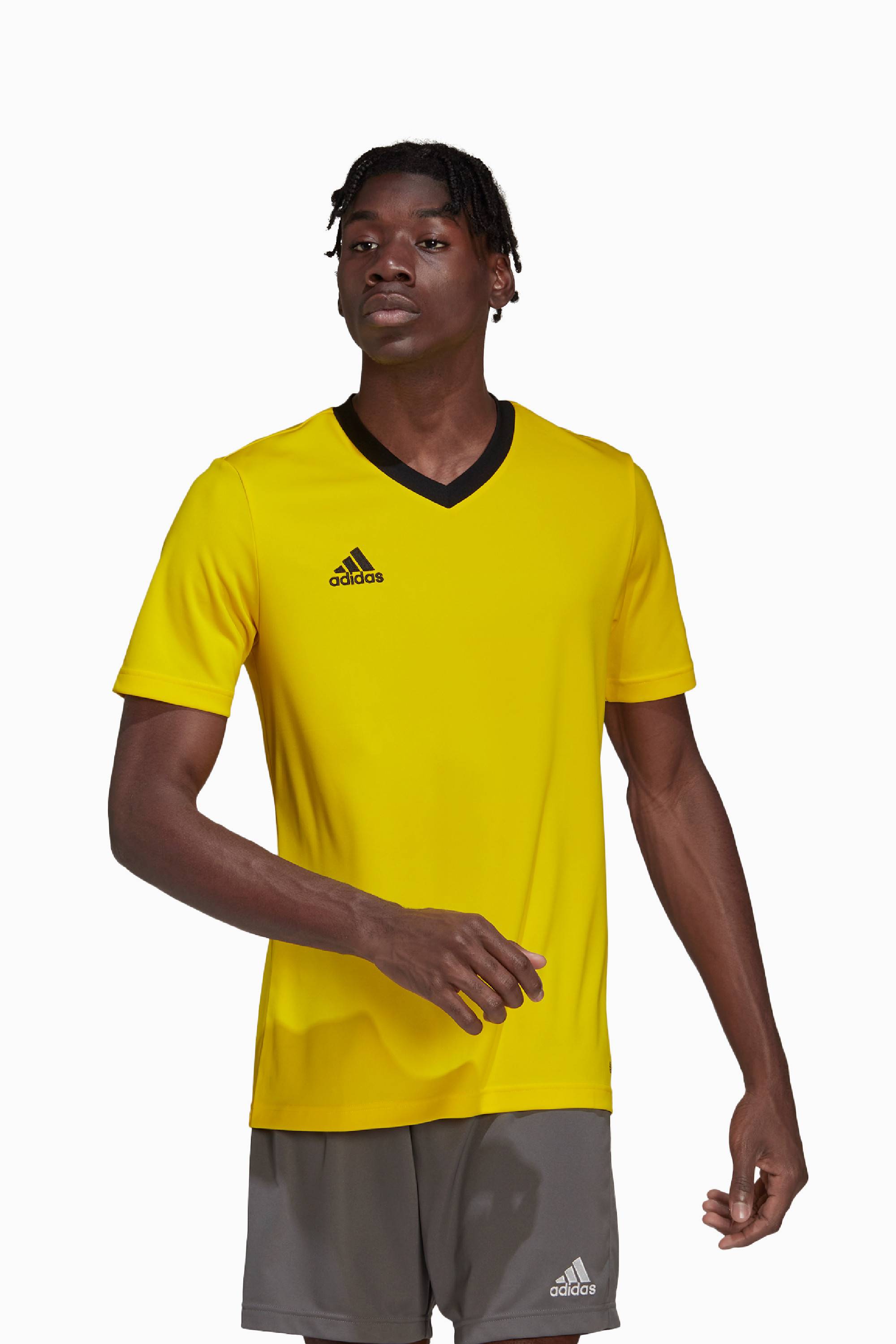 Koszulka adidas Entrada 22 - Żółty