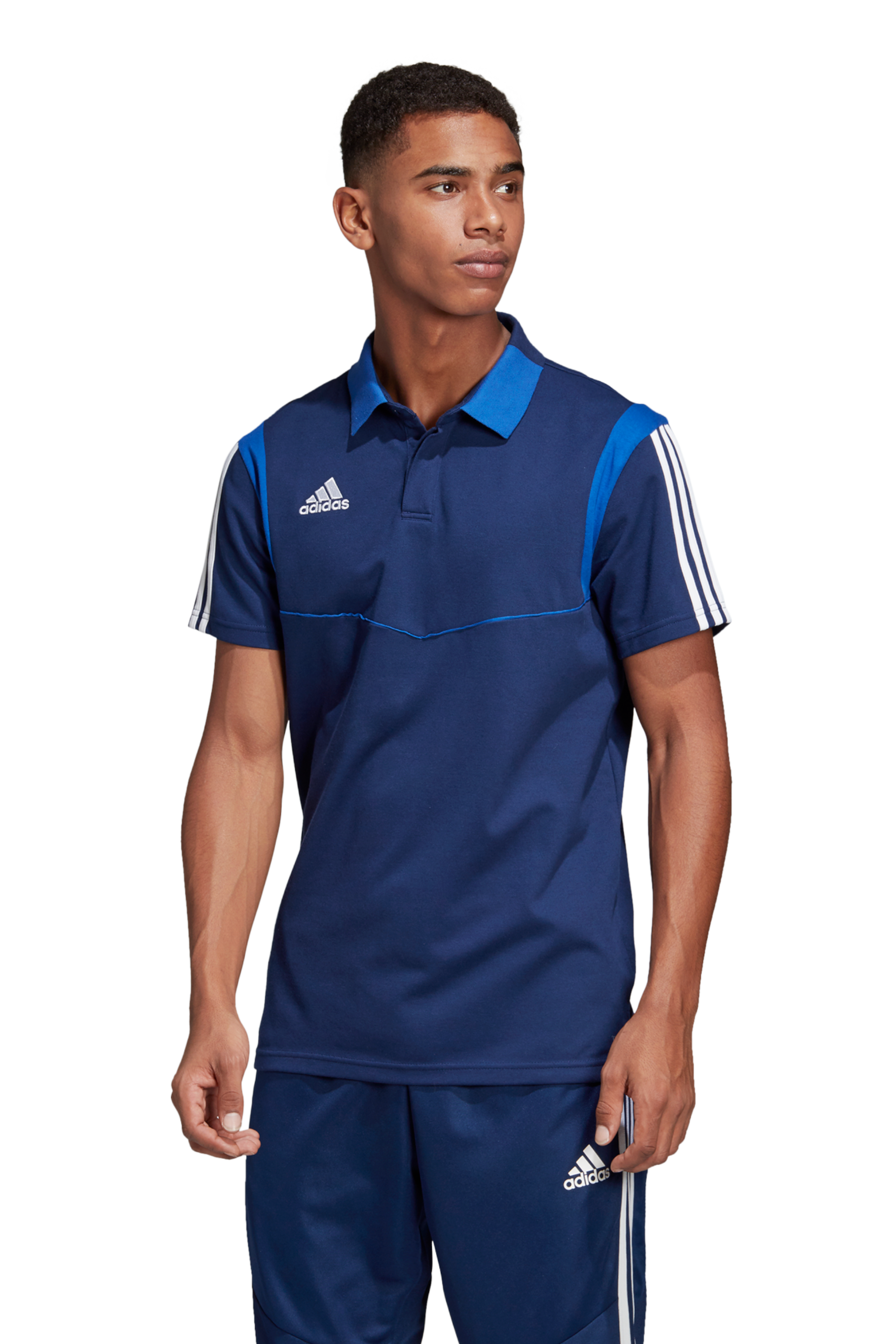 Koszulka adidas Tiro 19 Cotton Polo - Niebieski