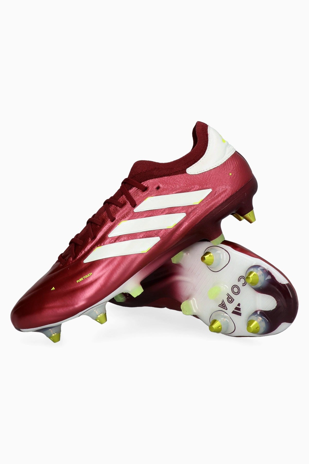 Wkręty adidas Copa Pure II Elite KT SG - Bordowy