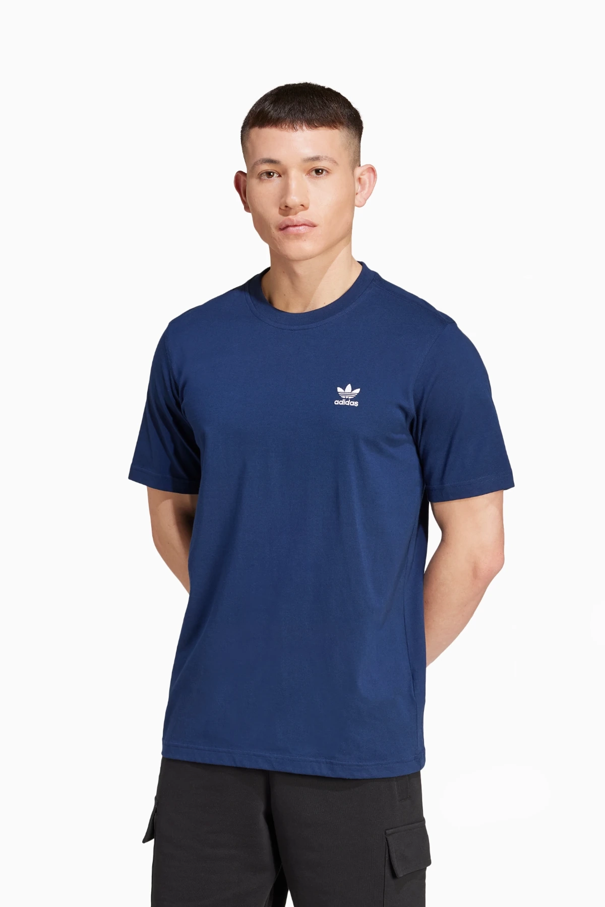 Koszulka adidas Trefoil Essentials - Granatowy