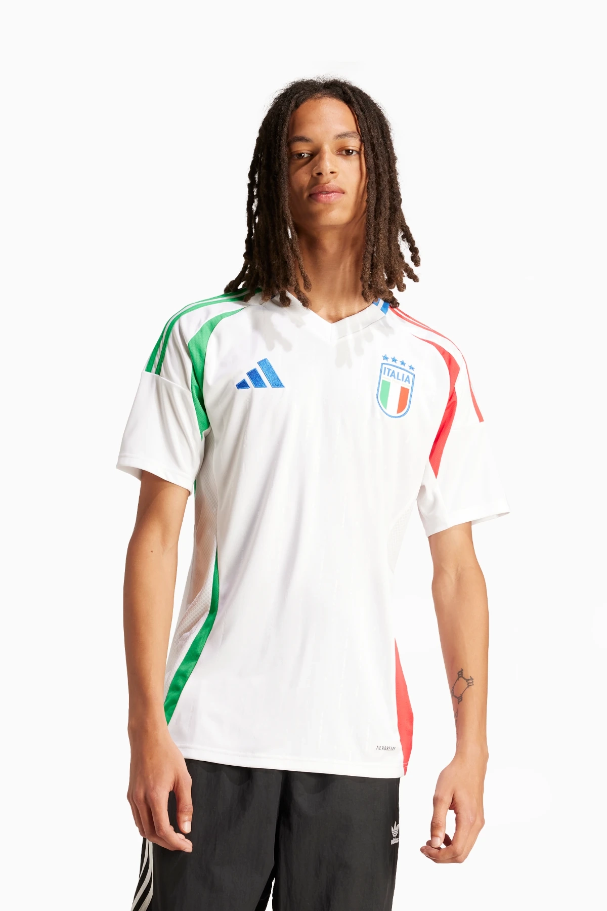 Koszulka Reprezentacji Włoch adidas 2024 Wyjazdowa - Biały