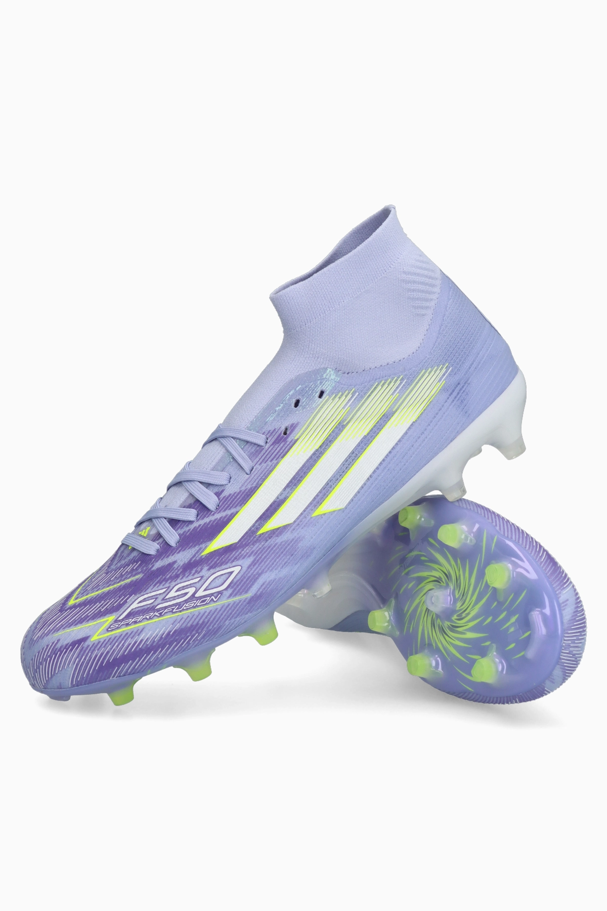 Korki adidas F50 Pro Mid FG/AG Damskie - Fioletowy