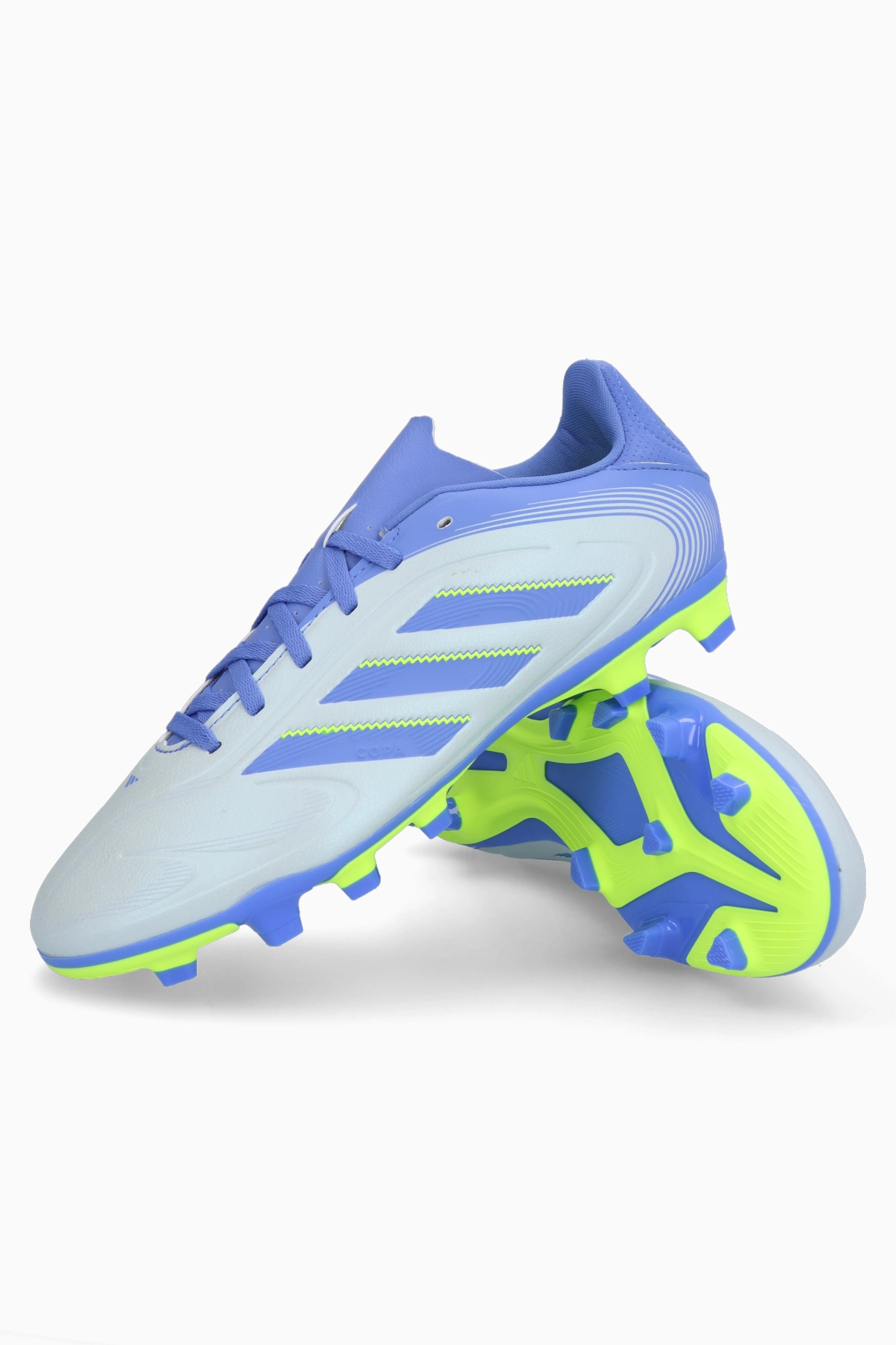 Korki adidas Copa Pure III Club FxG Junior - Srebrny
