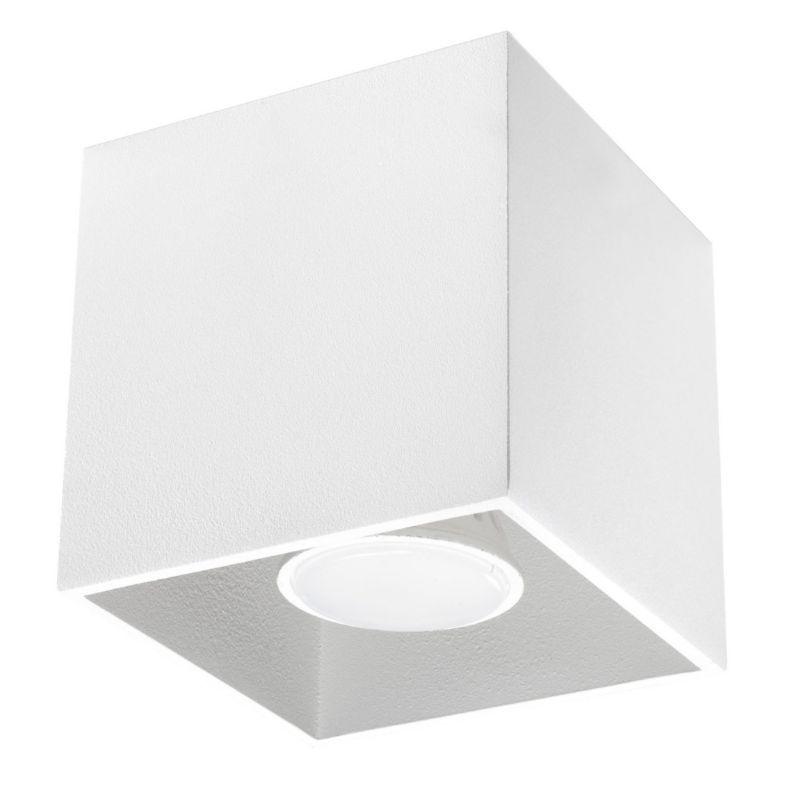 Plafon Sollux Lighting QUAD 1 biały 1 szt.