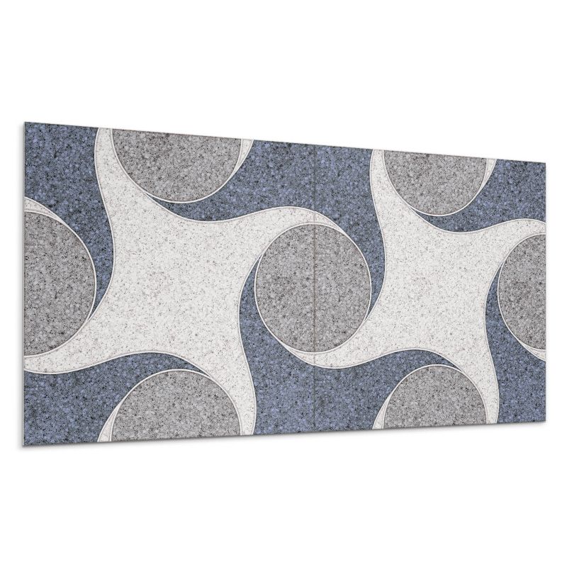 Kafelki samoprzylepne Wallfluent 60x30 cm Abstrakcyjny wzór mozaiki 6 szt.