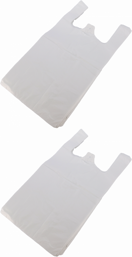 2x Reklamówki plastikowe Sarantis, mega, 37x80cm, 100 sztuk, bezbarwny