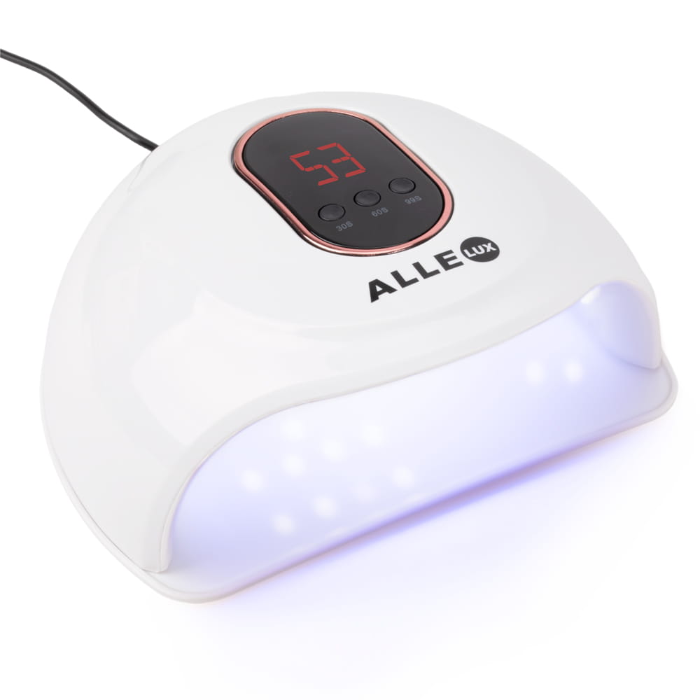Lampa do paznokci UV/LED 72W do lakierów hybrydowych biała Alle Lux T15