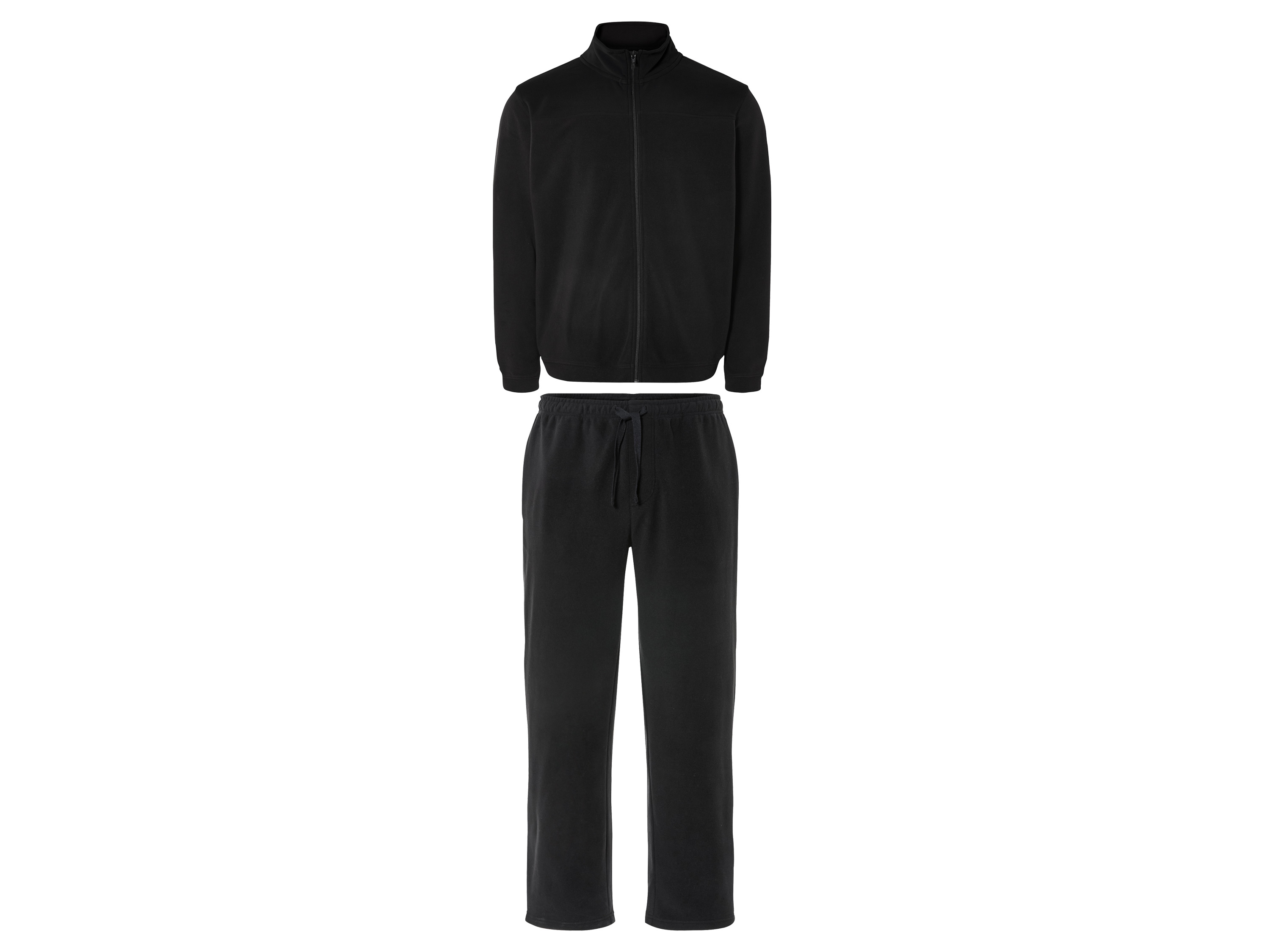 Livergy Dres męski z polaru, 2-częściowy XL 56/58, Czarny