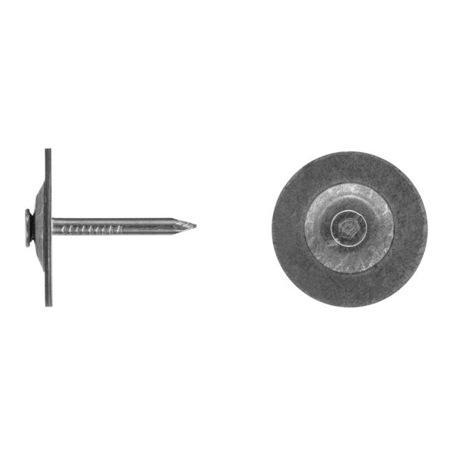 Gwóźdź papowy z podkładką ocynkowany 5 kg 2,8 x 38 mm