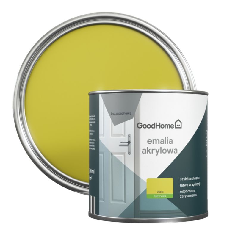 Emalia akrylowa plamoodporna GoodHome cabra 0,5 l