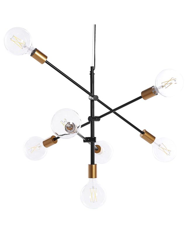 Lampa wisząca Cremera Metal Czarny 1 szt.