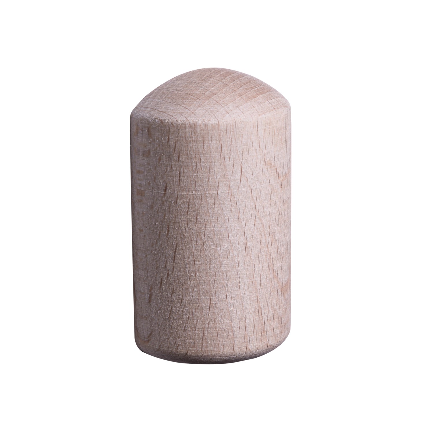 Kornik Zakończenie poręczy z drewna bukowego 60 mm x 36 mm proste
