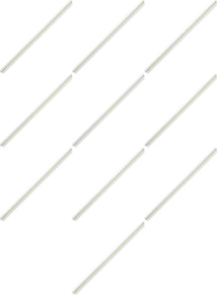 10x Listwa wsuwana Durable, 12mm, do 100 kartek, 1 sztuka, biały