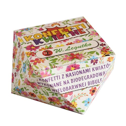 1 pac, Flori anulare Confetti, mix multicolor - Semințe: Mod de ambalare: 100 buc