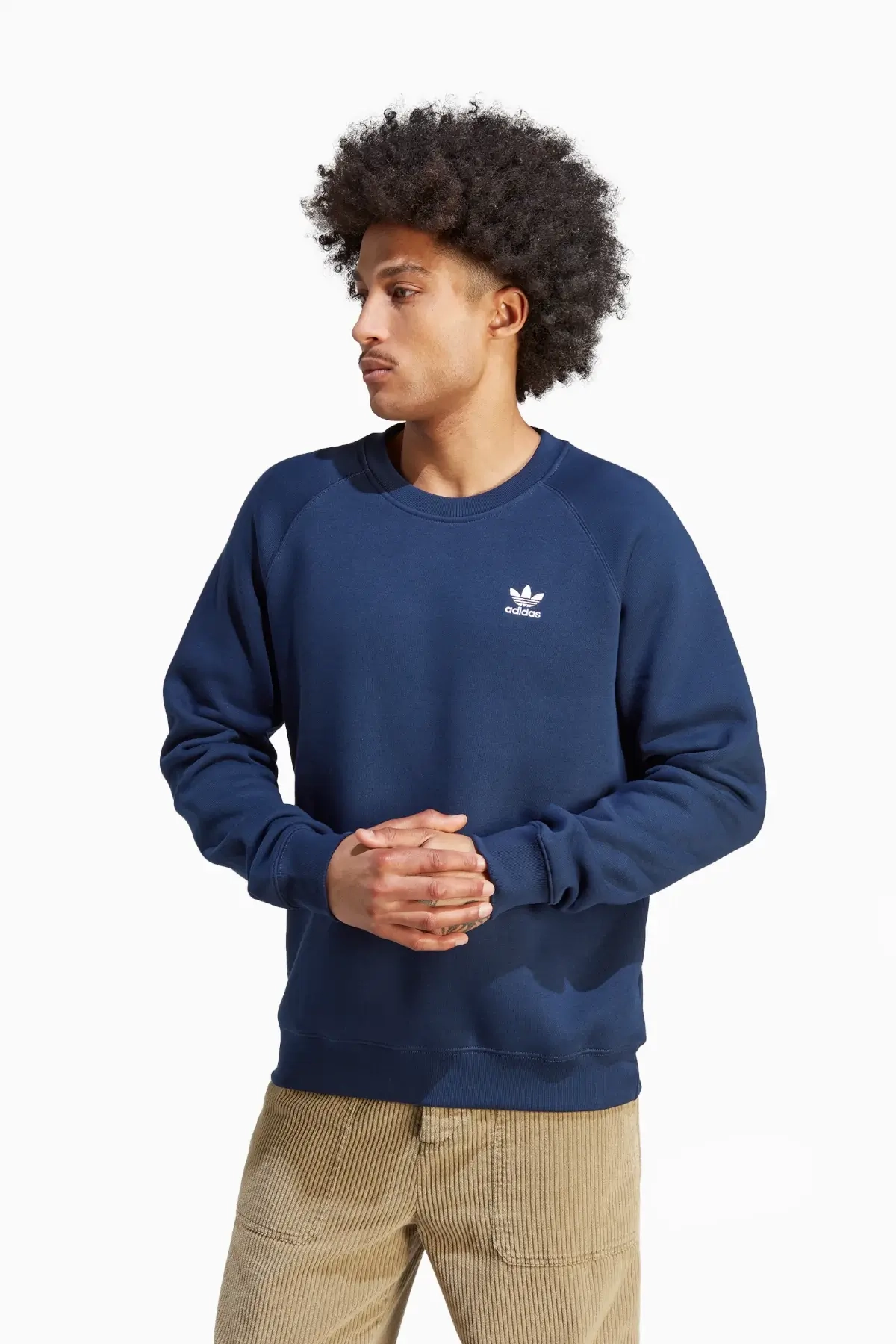 Bluza adidas Adicolor Essentials Crew - Granatowy