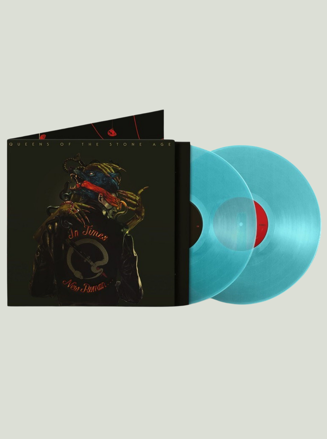 Płyta winylowa Queens Of The Stone Age - In Times New Roman... (Limited Edition) (Blue Vinyl)