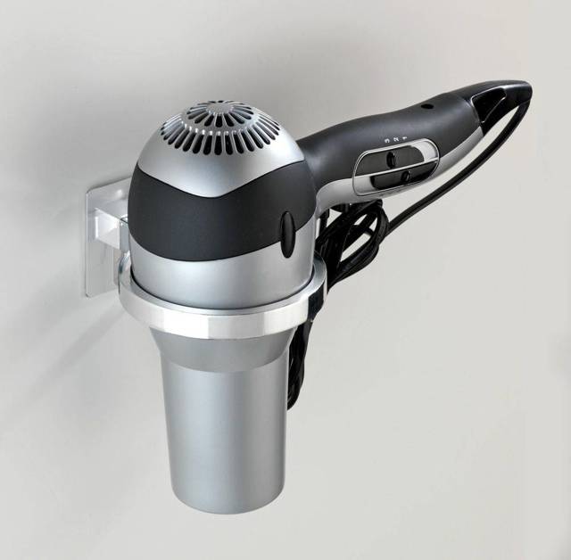 Wenko Turbo-Loc Quadro Ed uchwyt na suszarkę srebrny 23858100