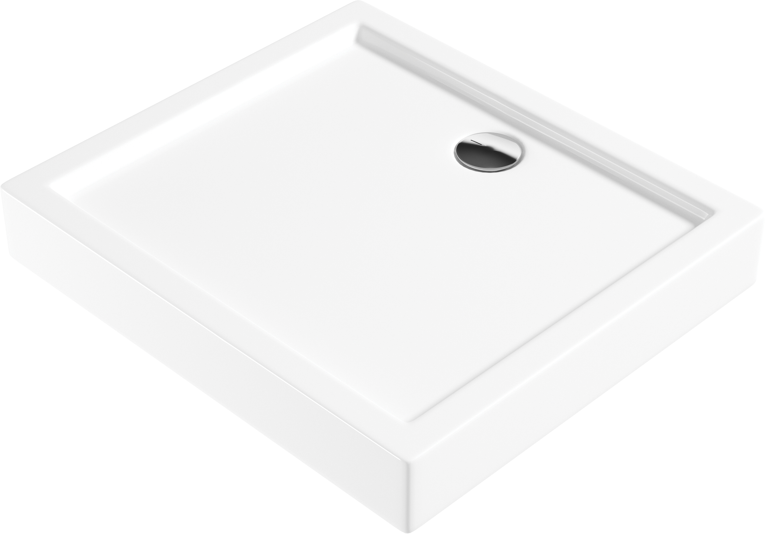 Deante Jasmin brodzik 80x90 cm prostokątny biały KGJ049B - Wysyłka w 24h