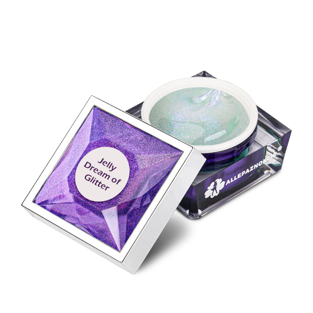 Żel budujący gęsty Jelly Dream of Glitter Allepaznokcie 15ml