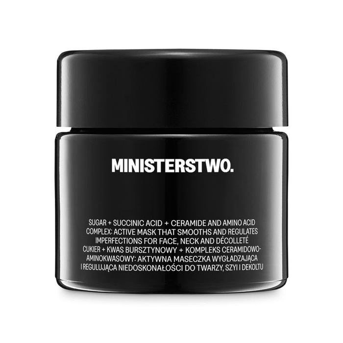 Ministerstwo Dobrego Mydła Cukier - aktywna maska wygładzająca, 100 ml