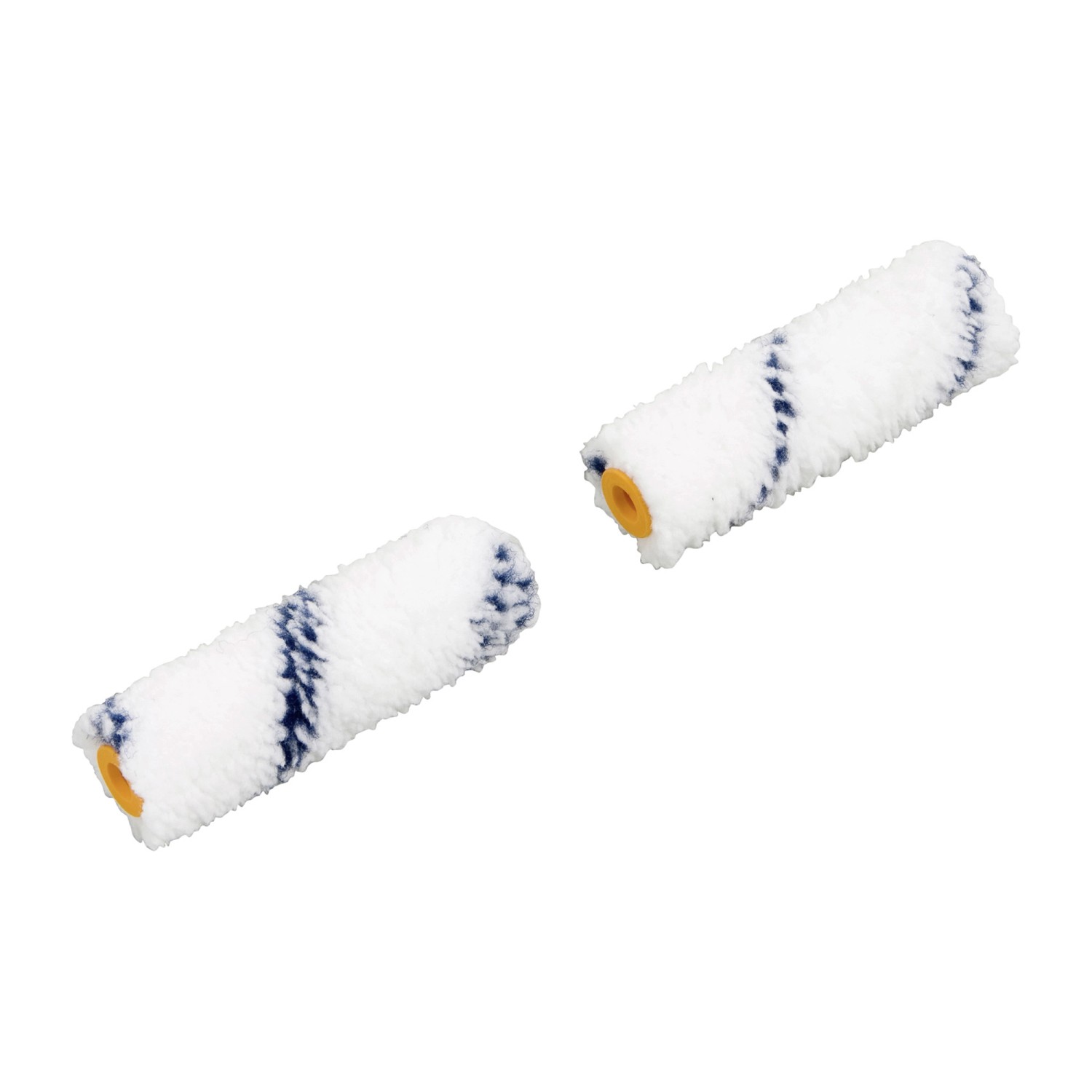 LUX Wkłady do wałka z niebieskimi paskami Basic 10 cm 2 sztuki