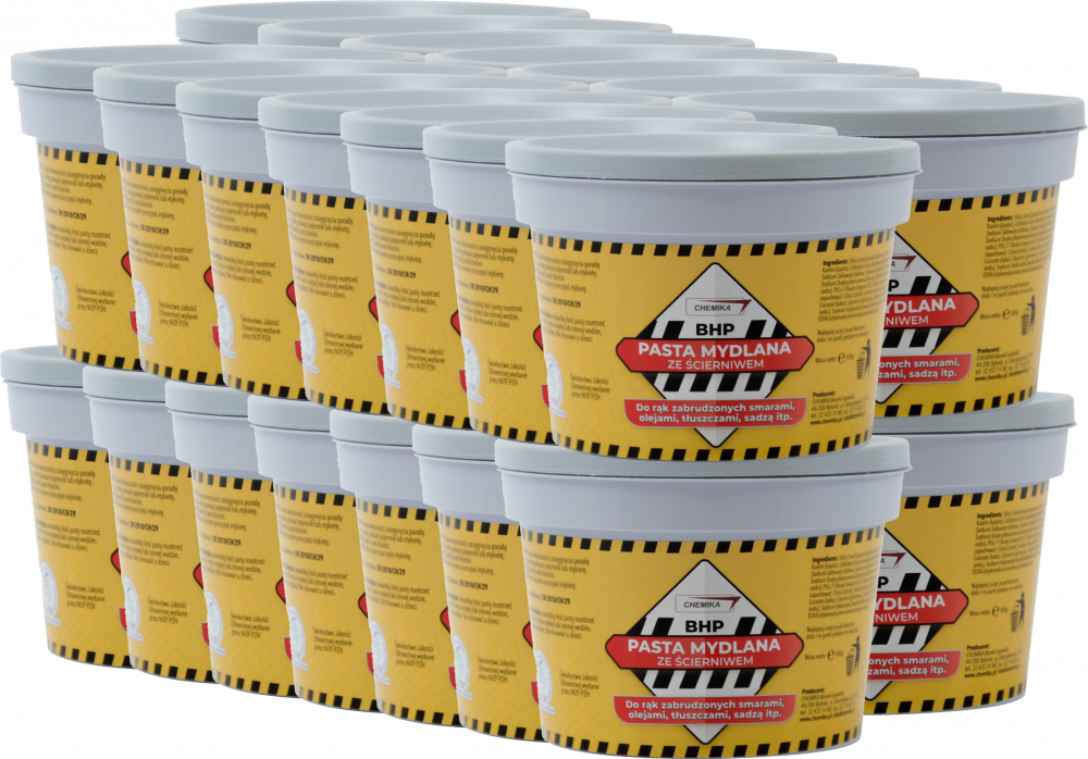 28x Pasta BHP Chemika, mydlana, 500g