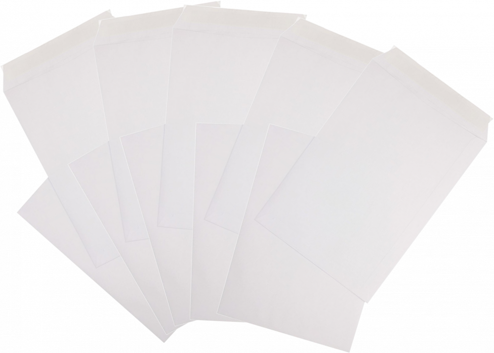 20x Koperta standardowa NC, B5, z paskiem HK,10 sztuk, biały