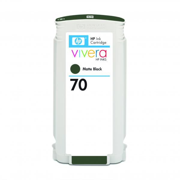 Tusz HP 70 (C9448A), 130ml, matte black (czarny matowy)