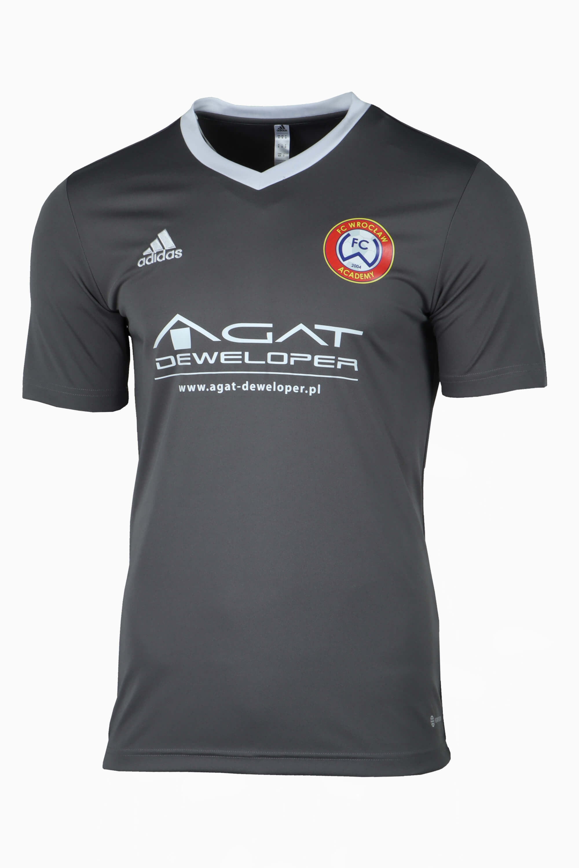 Koszulka adidas FC Wrocław Academy 23/24 Junior - Szary