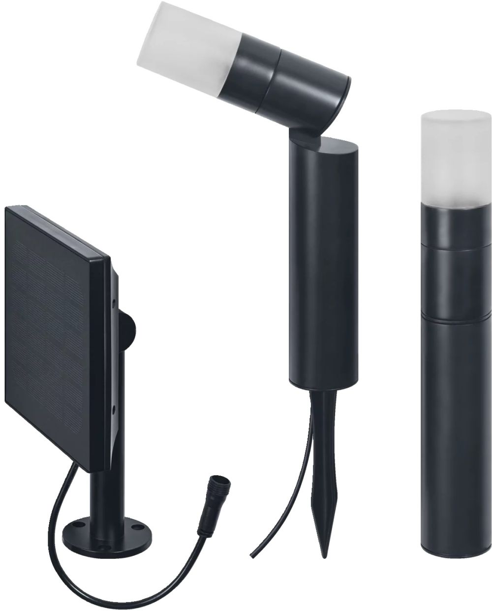 Ledvance Smart+ Solar Spot&Bollard Multicolor lampa solarna stojąca 1x1 W czarny 4058075763708