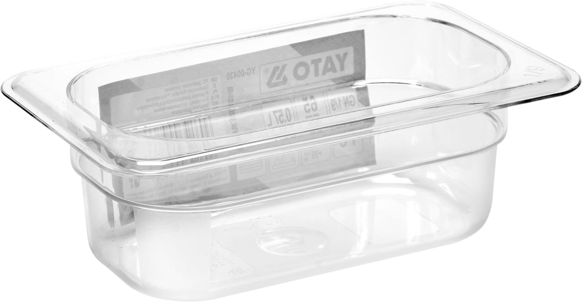POJEMNIK GASTRONOMICZNY GN 1/9 65MM PC YATO | YG-00430