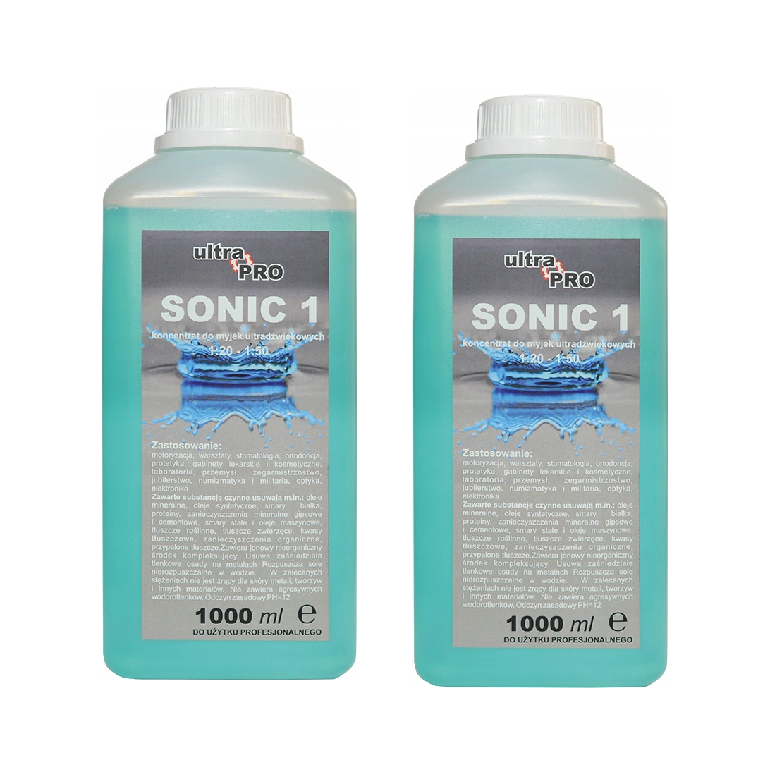ULTRA PRO SONIC 1 ŚRODEK DO MYCIA SREBRA 2L - Petrostar