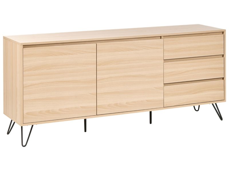 Szafka 2-drzwiowa Cardigan Jasnobrązowy 1 szt.