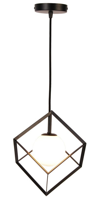 Lampa wisząca czarno-złota 15cm Weert Ledea