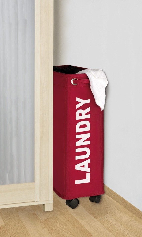 Wenko Corno kosz na pranie 43 l czerwony 3450114100 - Wysyłka w 24h