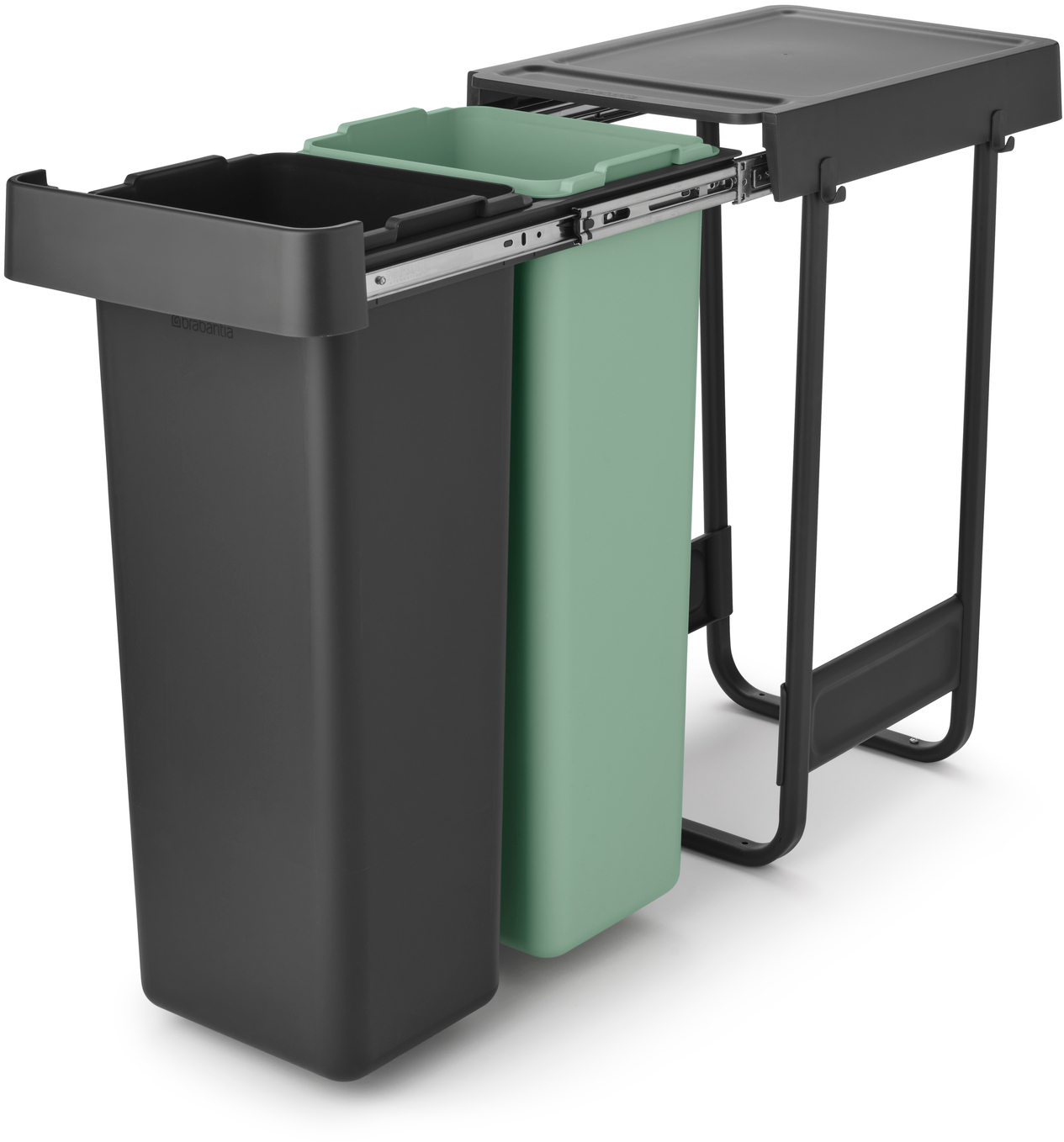 Brabantia Sort & Go sortownik na odpady 2 l czarny 232527