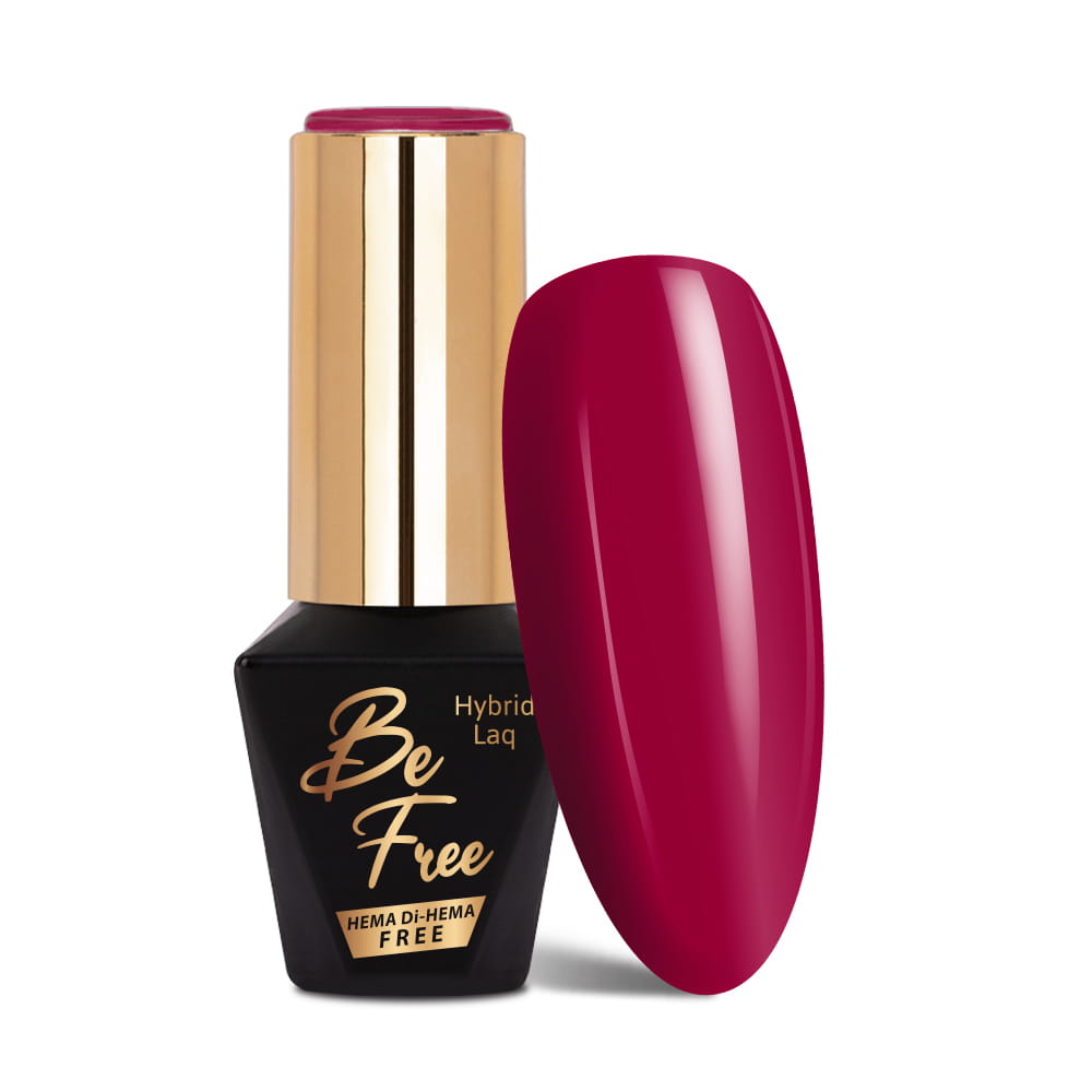Lakier hybrydowy MollyLac BeFree Pastels Cherry lady HEMA/Di-HEMA Free 10g Nr 16