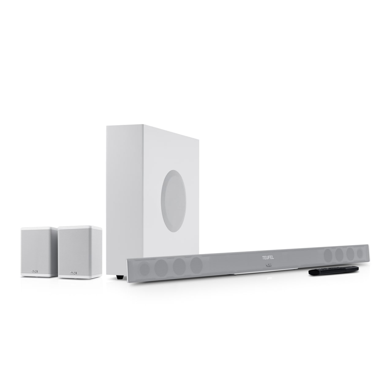 Zestaw teufel cinebar 11 surround "4.1-set" biały
